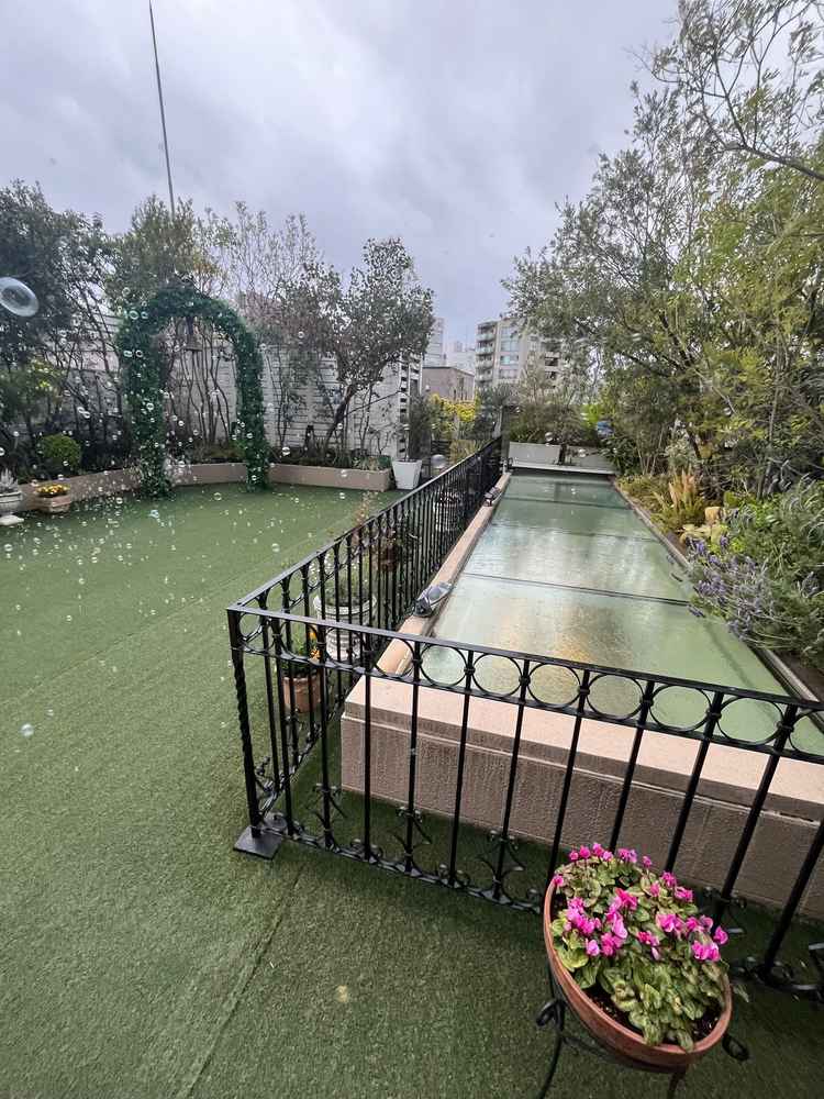 屋上もシャボン玉の演出があったり素敵な写真を撮れそうでした。