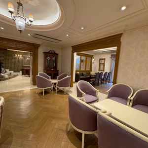 ちょっとポップな待合室が可愛いかったです！