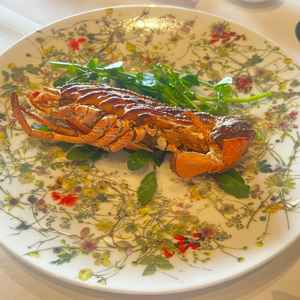 試食のオマール海老のテミドール