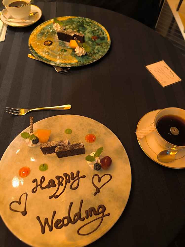 試食のデザート