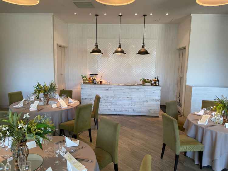 エンタメ性を感じられるオープンキッチン