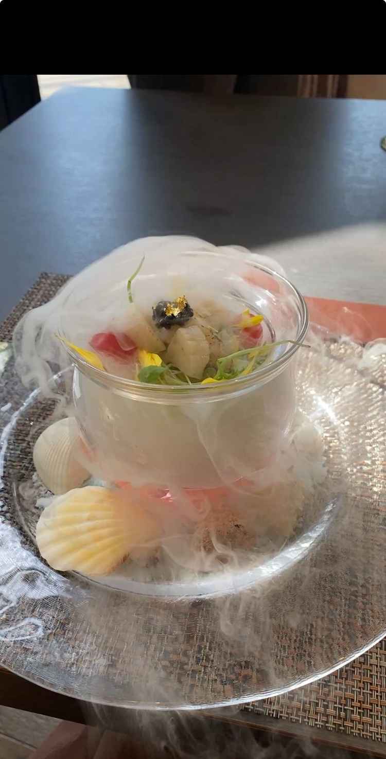 夏の海がテーマ。自分でアレンジできるのが魅力的だと思います。