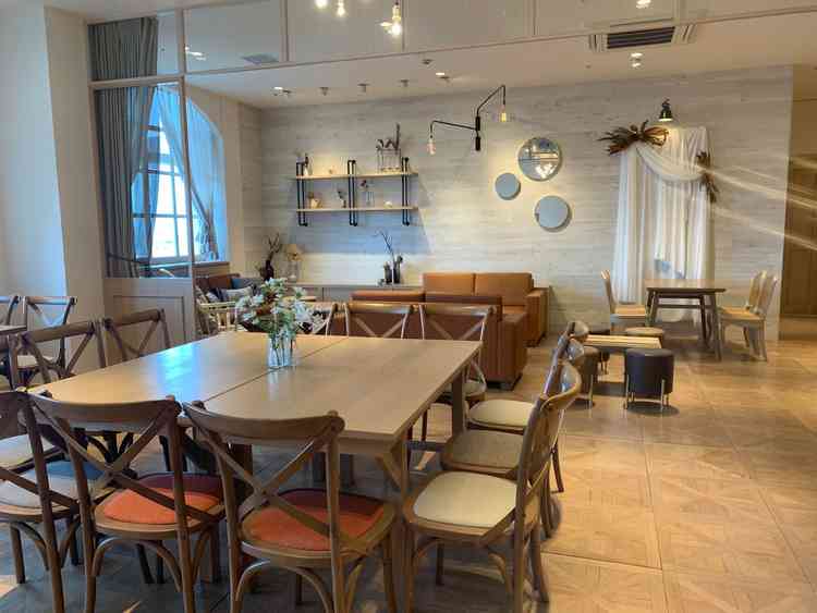 ゲスト控室がおしゃれ