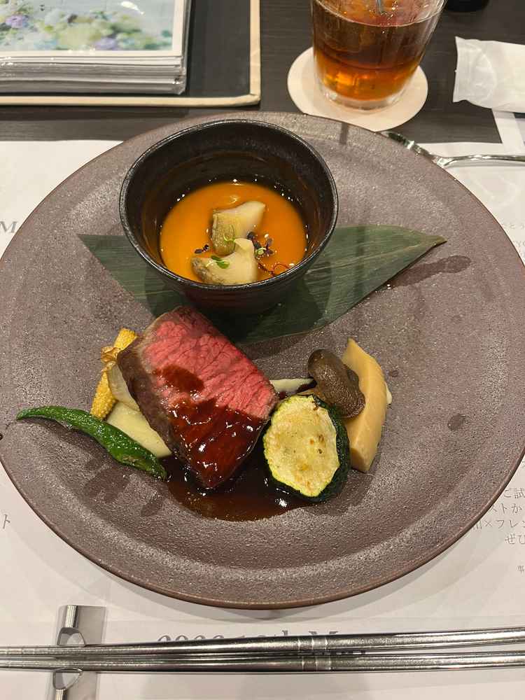 大変美味しかったです。こちら以外に、前菜とデザートもいただきましたが、どれも美味しくて感動しました。