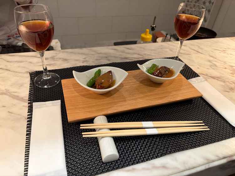 試食のフォアグラ