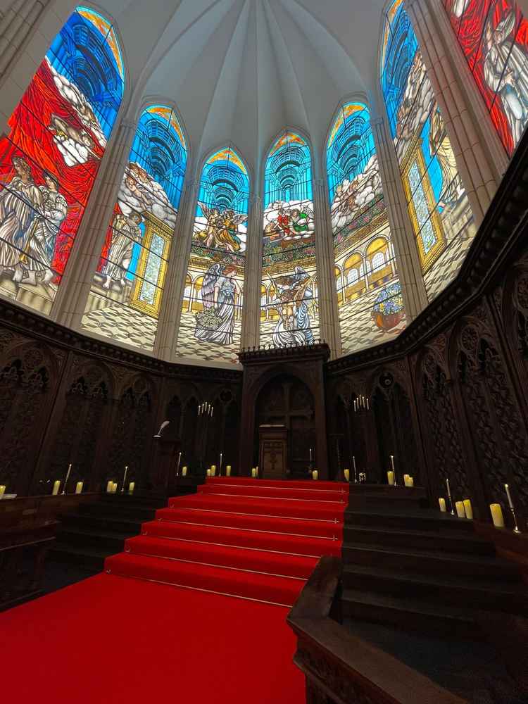 チャペルの写真です。とても綺麗でした。