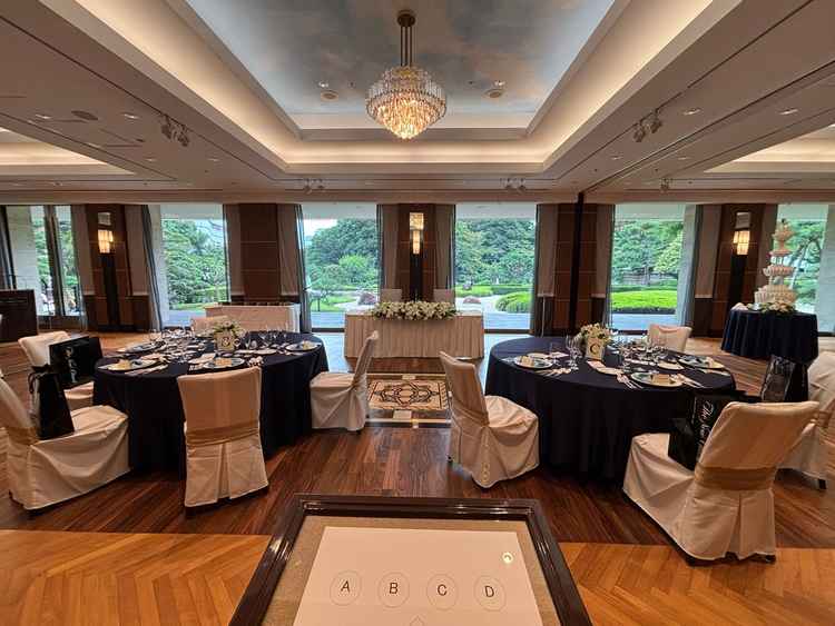 同じ鳳凰のお部屋も通常3つに区切られて使用されているため少しずつお外の雰囲気が違います。