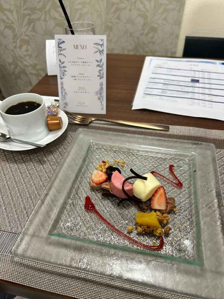 試食時のひき画像です。