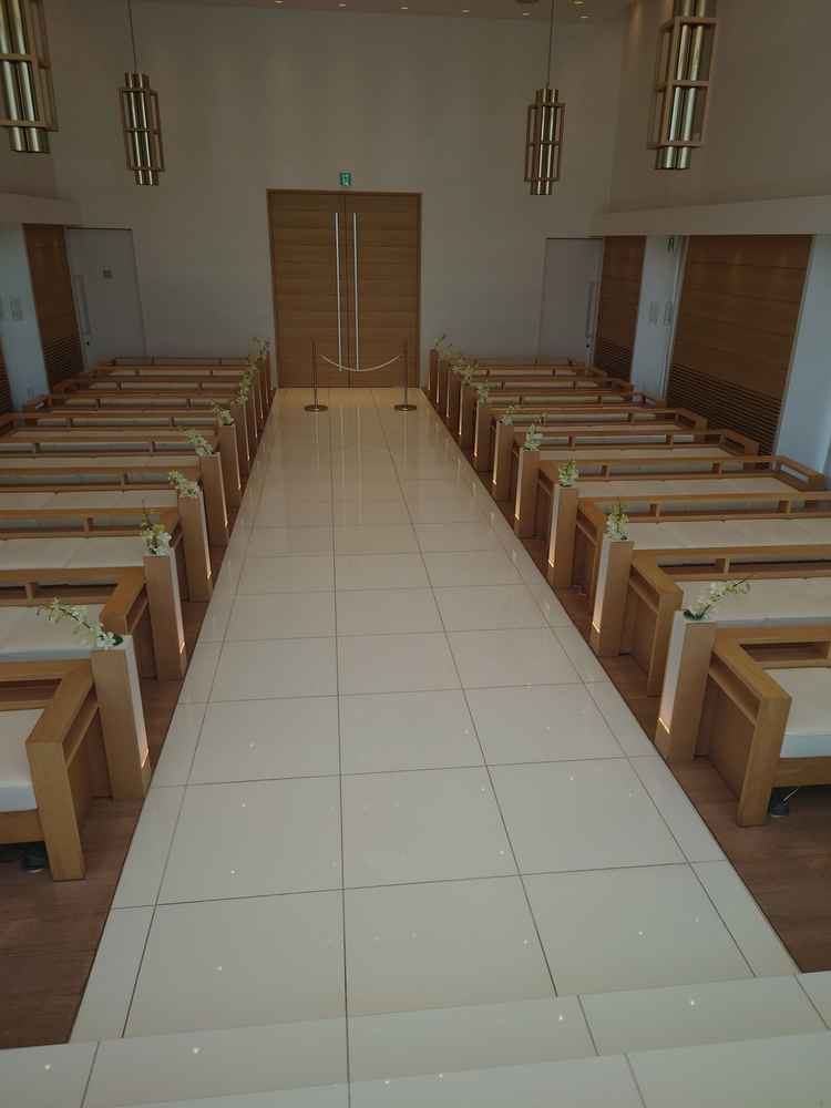 チャペル（壇上からの目線）