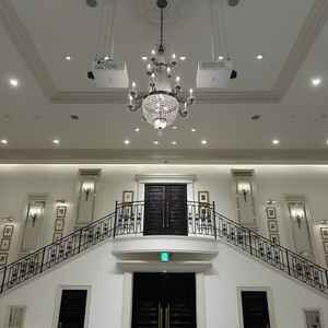 披露宴会場の大階段。