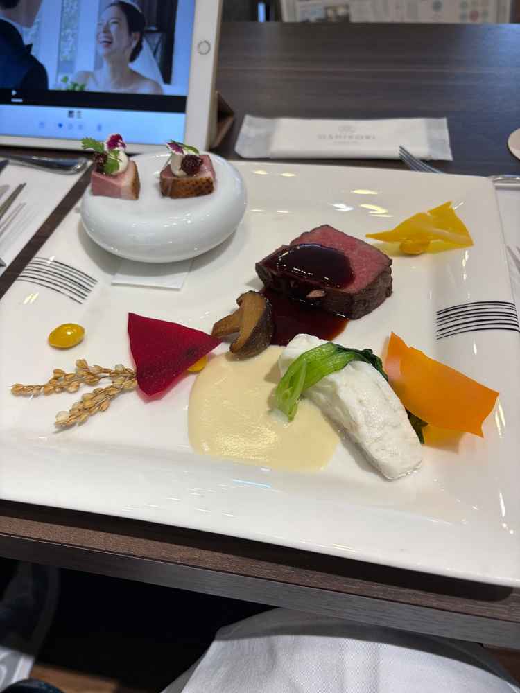 試食のお料理5段階ほどあるものの真ん中。一番ベーシックなもののようです。