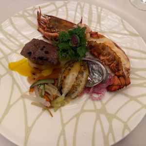 メイン料理がワンプレートに