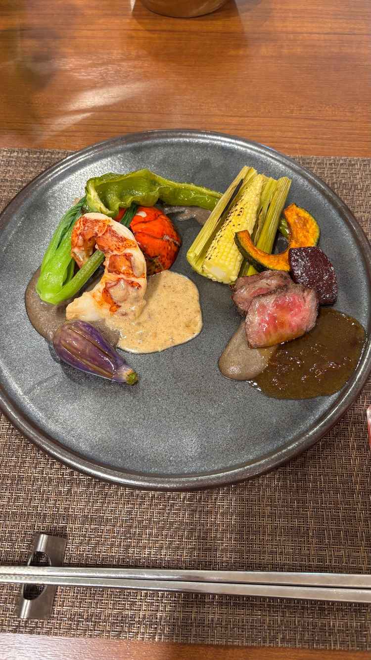 試食　メイン料理