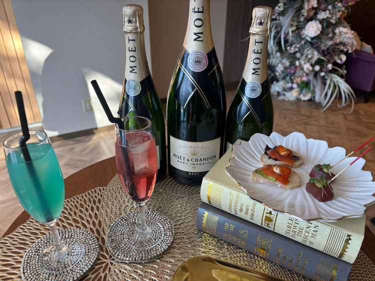 ウェルカムドリンクを頂きました