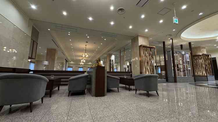 待合室。各階にありました。