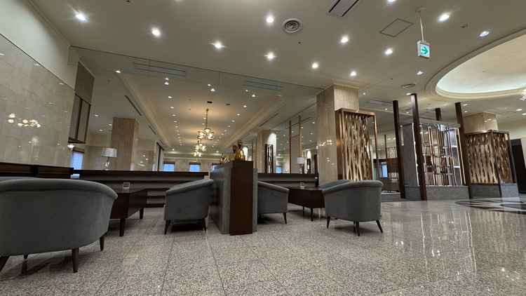 待合室。各階にありました。