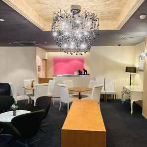 ゲスト待合室。とても綺麗で特別感満載でした。