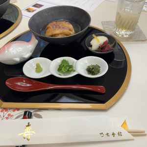 試食です。鯛茶漬けです。