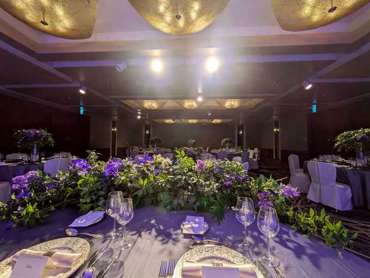 新郎新婦からの景色