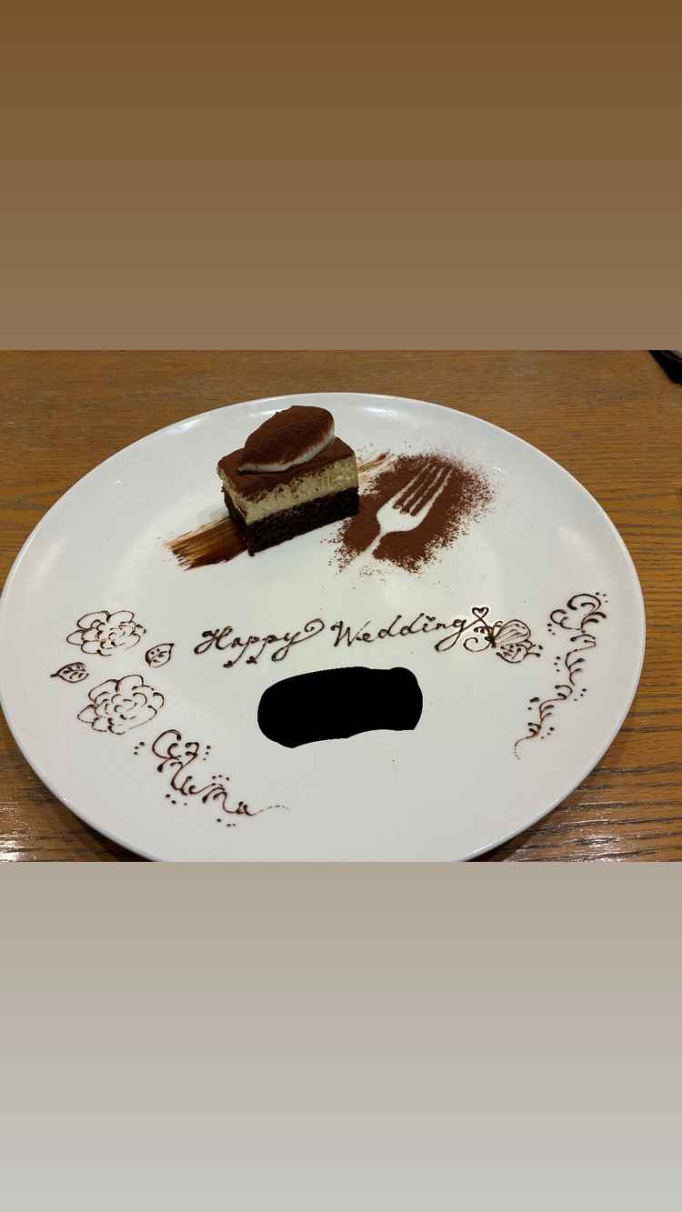 素敵な食後のデザートもいただけました。おもねなし体験ということで3種類から選べました