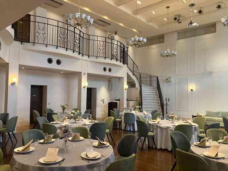 披露宴会場2です。とてもオシャレです