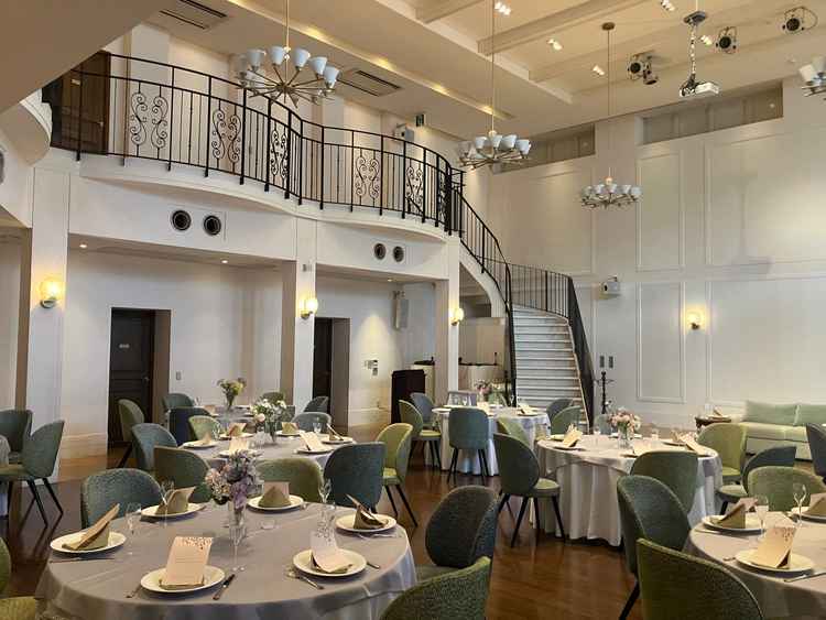 披露宴会場2です。とてもオシャレです