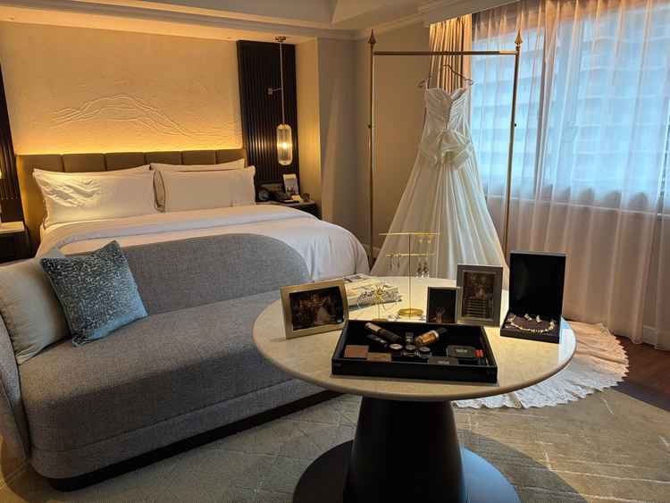 新婦の準備部屋