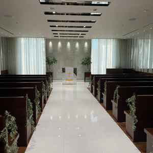 チャペルの写真です。シンプルな感じでした。