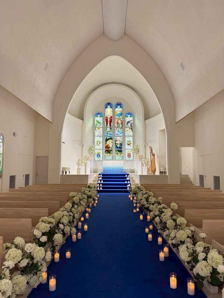 ブルーのバージンロード