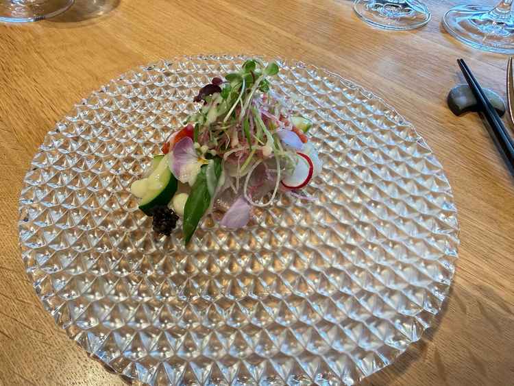 試食でいただいた前菜。野菜が東海地方で取れた野菜と説明頂き、ただ美味しいだけでなく東海愛を感じました