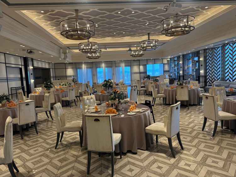 シャネルとコラボしている披露宴。デザインがとても素敵