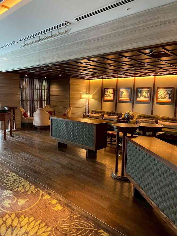 ゲストの待合室で生演奏もあるようでとても気に入りました。