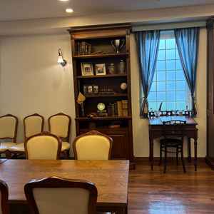 落ち着きがある親族の控え室