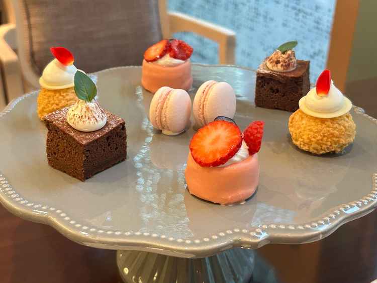 フェアでいただいたスイーツ、どれもとても可愛く、美味でした