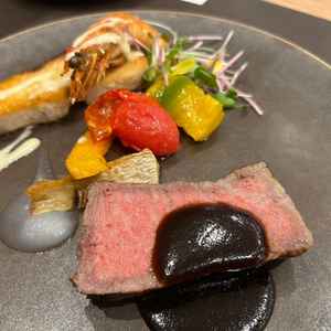 コース料理をいただきました。どれも美味しかったです。