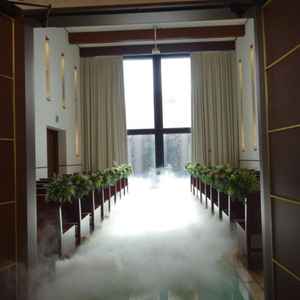 チャペルも明るくて、広すぎず狭すぎずという感じでした