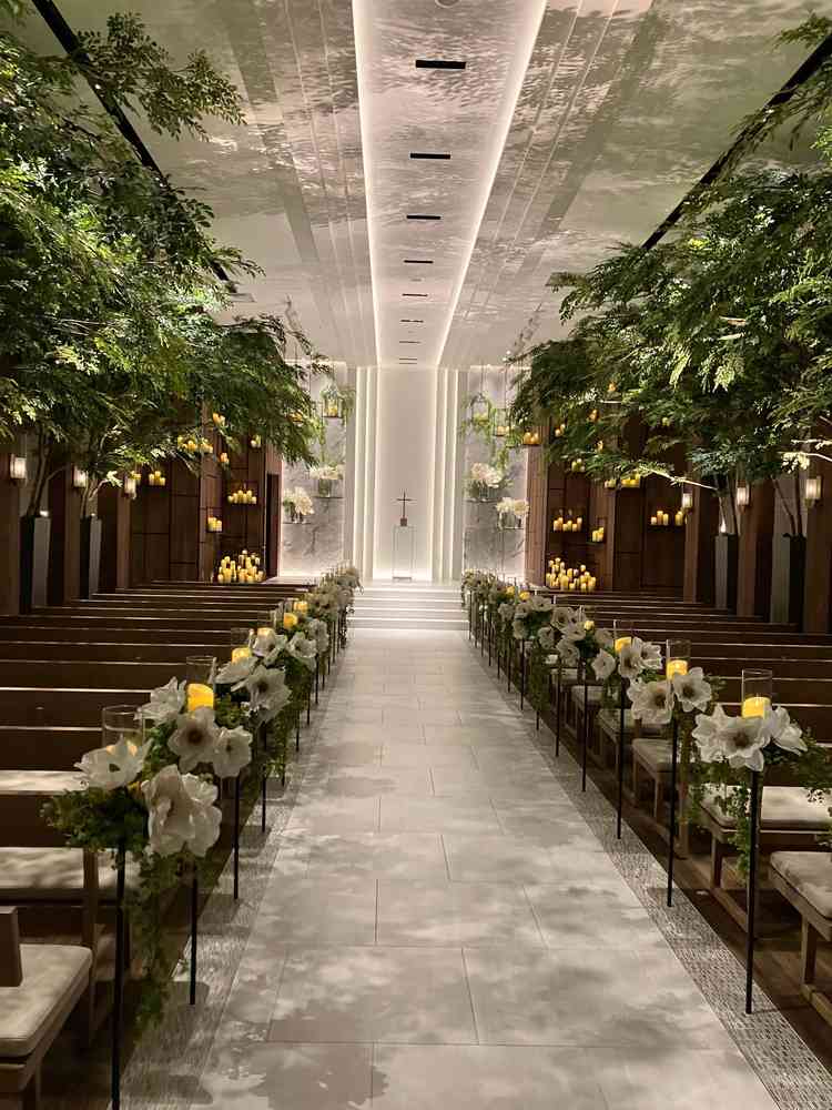 系列店と同じ仕様のチャペル