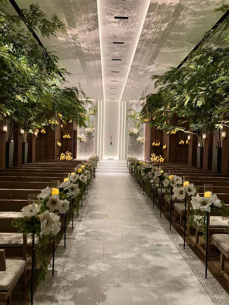 系列店と同じ仕様のチャペル