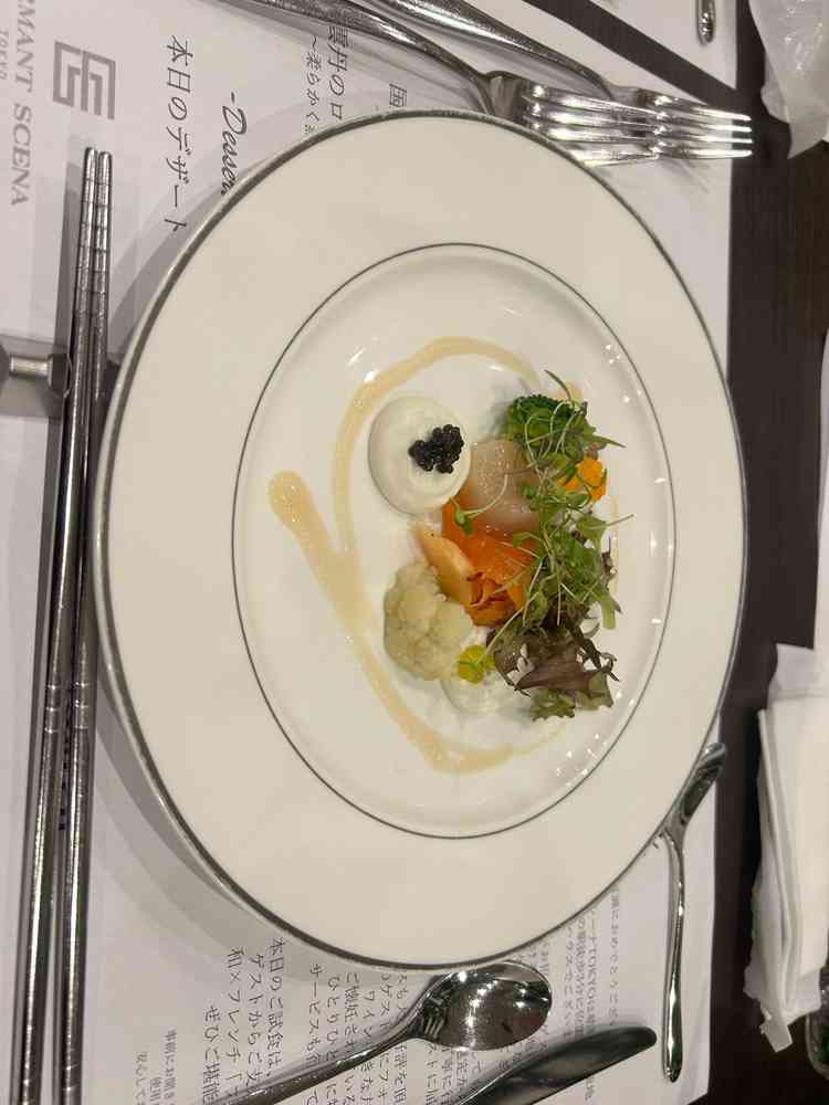 前菜から見た目がとても綺麗で、味も本当に美味しかったです。試食とは思えないほど丁寧に作られていました