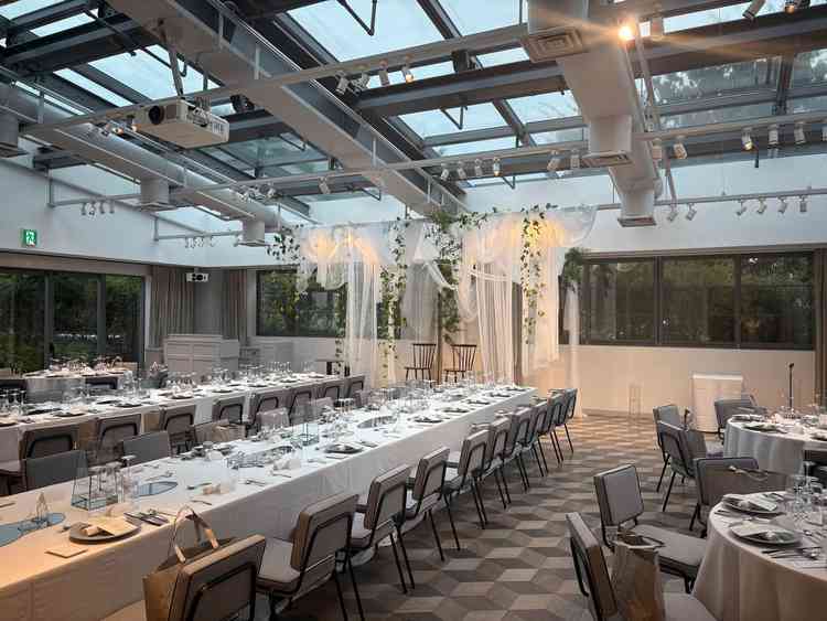 披露宴会場の写真