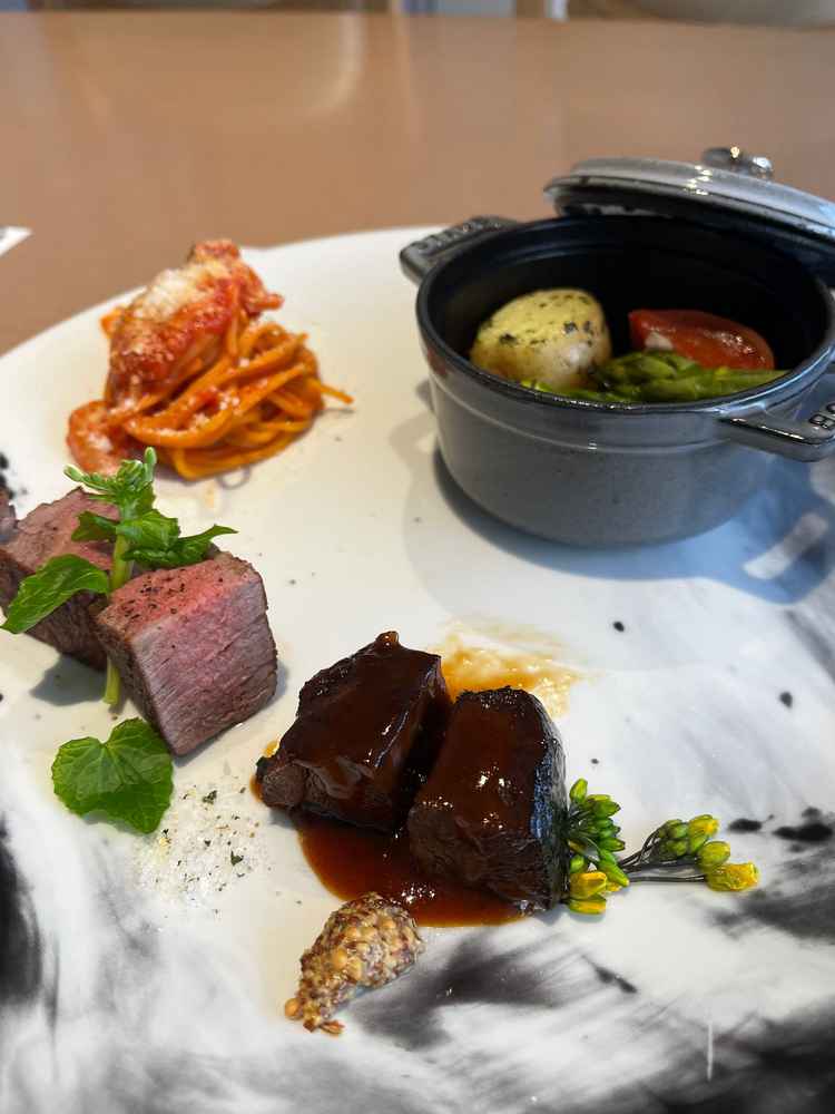 一つ一つの料理にこだわりのある美味しいコース料理