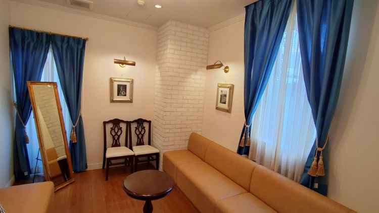 親族控室　両家それぞれありました。