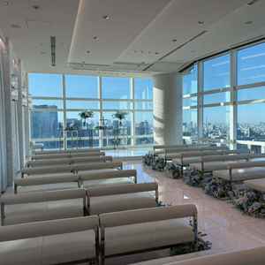 挙式会場（2面採光）