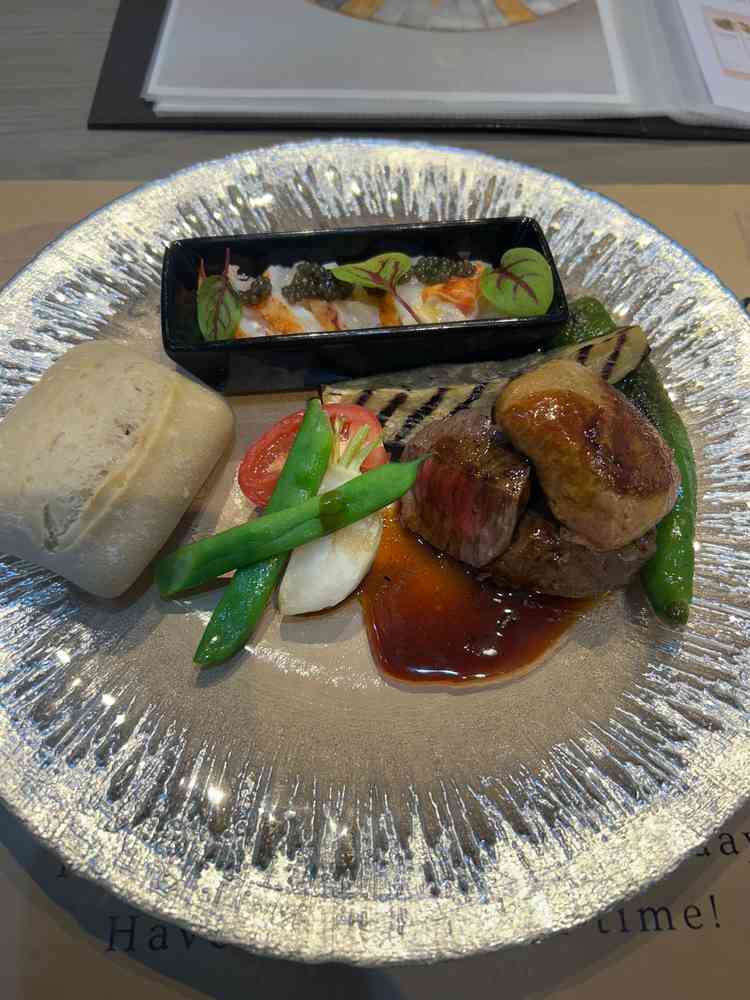 試食メニュー。とてもおいしかったです！