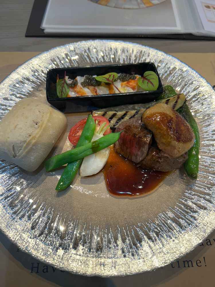 試食メニュー。とてもおいしかったです！