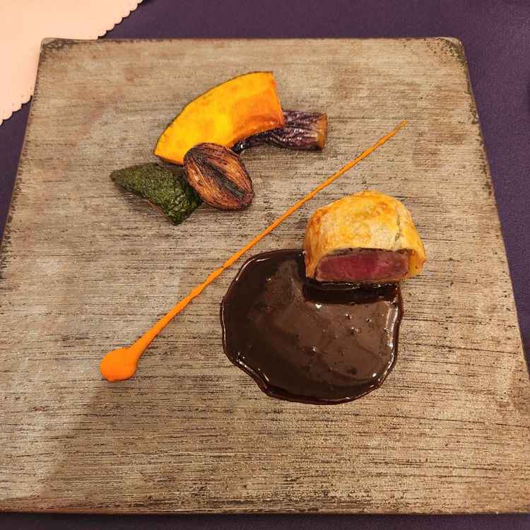 試食したメイン料理