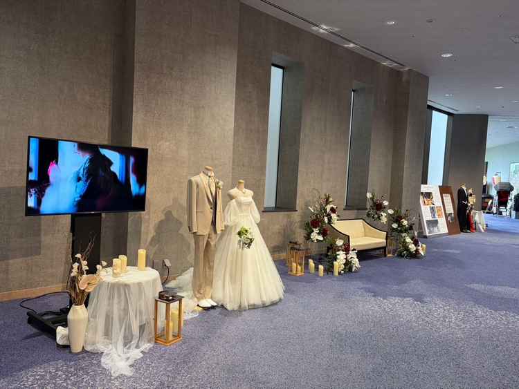 ウェルカムスペースの見本の展示があり、とても参考になりました。