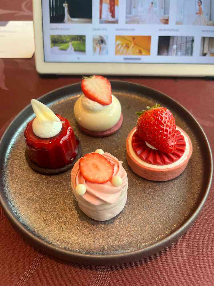 他の会場では試食提供があったがスイーツのみ。食事のイメージはできなかったがスイーツのクオリティは高い