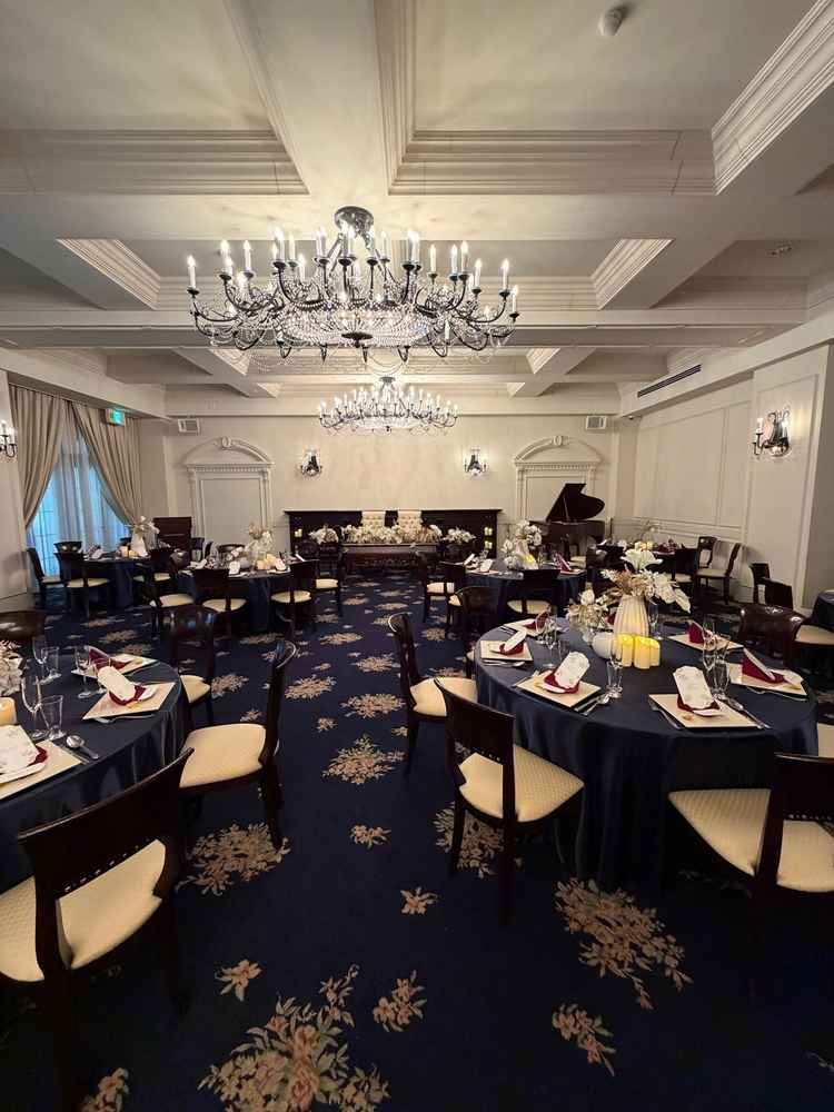 披露宴会場は2種類ありました