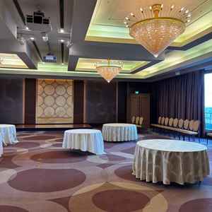 1番広い会場でした。カーテンが開いた瞬間景色がよく盛り上がりました。